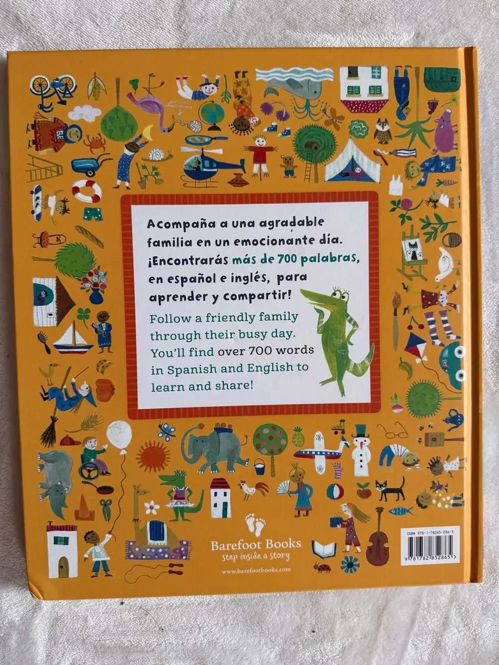 My Big Barefoot Book of Spanish & English Words by Sophie Fatus